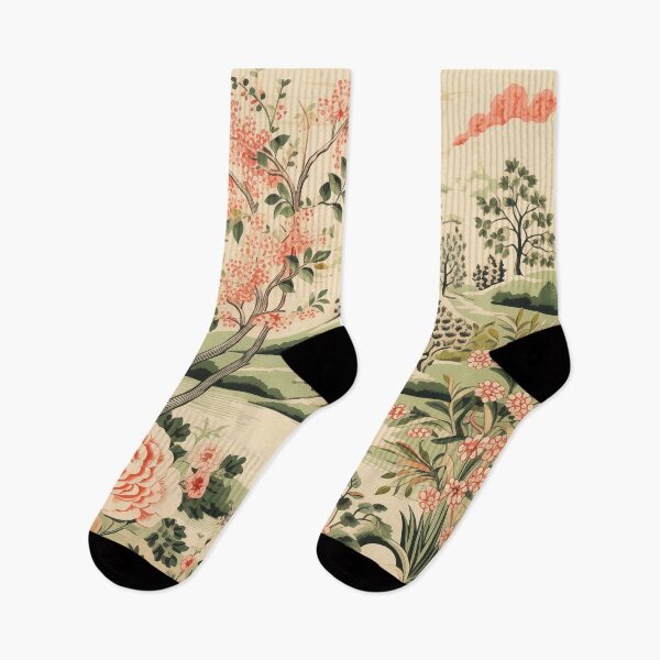 Artikelvorschau, Chinoiserie und Pflanzenstoffe entworfen und verkauft von hamptonstyle.