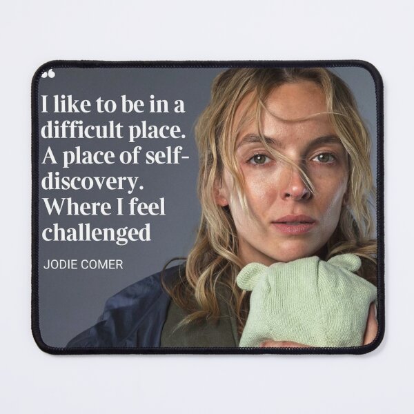 Item preview, Jodie Comer The End We Start From Quote Magazine designed and sold by jodiecomerobs.