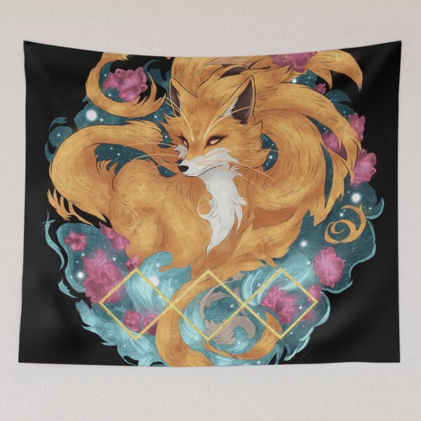Item preview, A Foxs Dance In The Waves designed and sold by DiabloStudio.