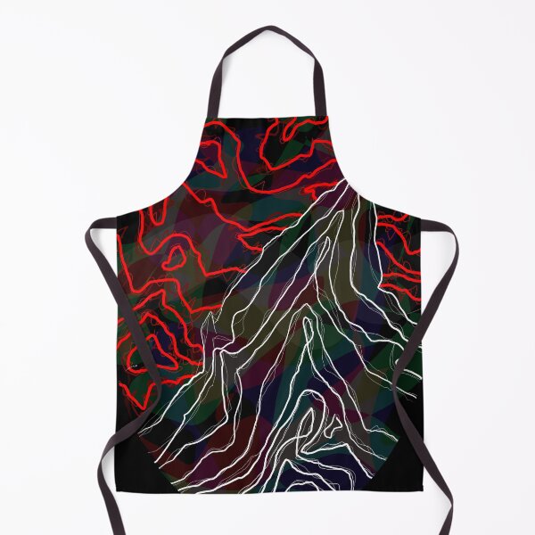 Item preview, Mountain Under Crimson Sky designed and sold by AlmosFrostedArt.
