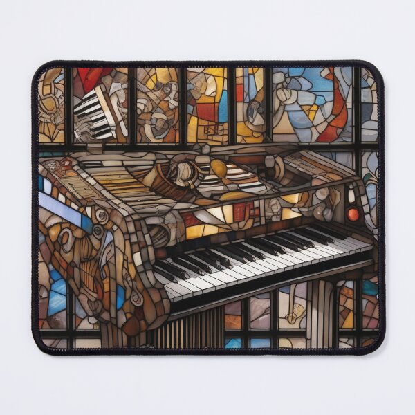 Item preview, Musical Symbols In A Stained Glass Window designed and sold by MusicalArtisty.