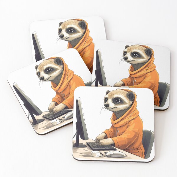 Item preview, Meerkat working  designed and sold by summerita.