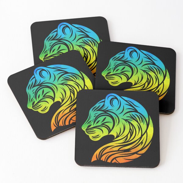 Item preview, Ethereal Panther (Bright Colors) designed and sold by MoodThreads.