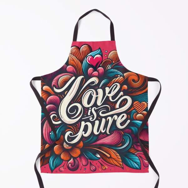 Item preview, Love is pure, typography designed and sold by maxmaj.