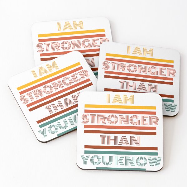 Item preview, I am stronger than you know designed and sold by photoartdesin.