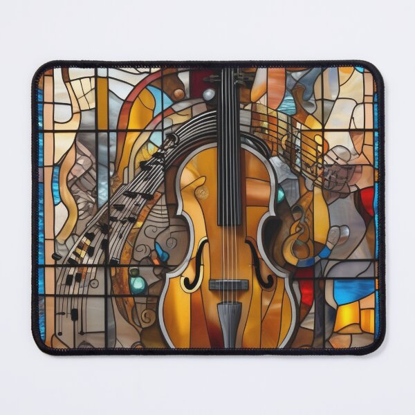 Item preview, Musical Symbols In A Stained Glass Window designed and sold by MusicalArtisty.