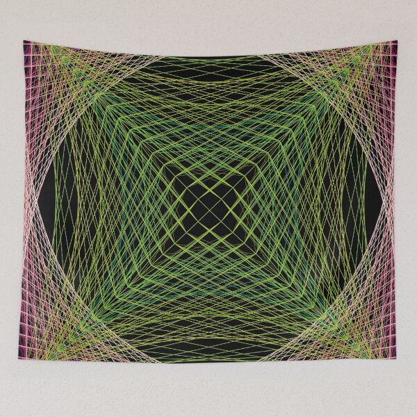 Item preview, Rectangular Pattern #5 Morph C [13196-GreensPinks-BB] designed and sold by LottMultimedia.