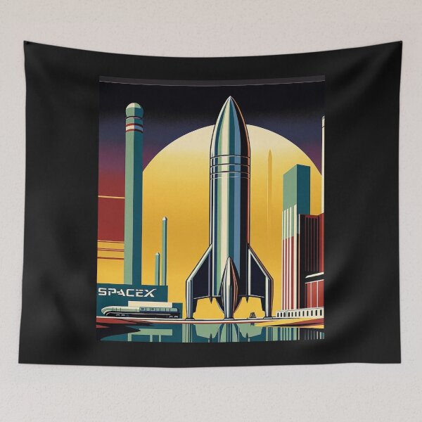 Item preview, starship designed and sold by TEEJAMBOREE.