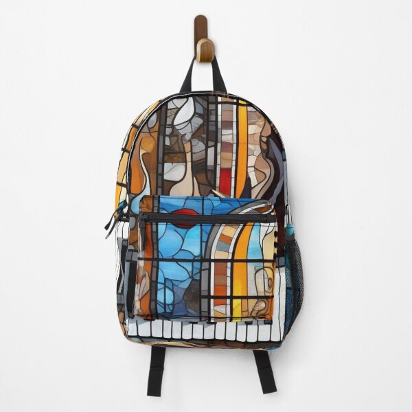 Item preview, Musical Symbols In A Stained Glass Window designed and sold by MusicalArtisty.