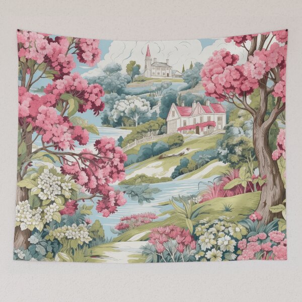 Item preview, Chinoiserie and botanicals II designed and sold by hamptonstyle.