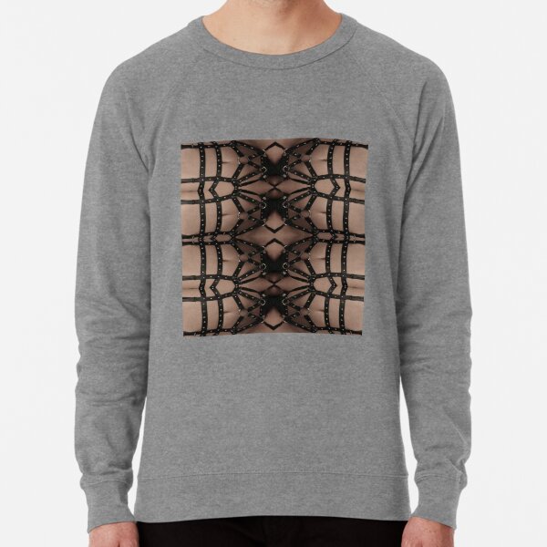 pattern, tracery, weave, template, routine, stereotype, gauge, mold Lightweight Sweatshirt