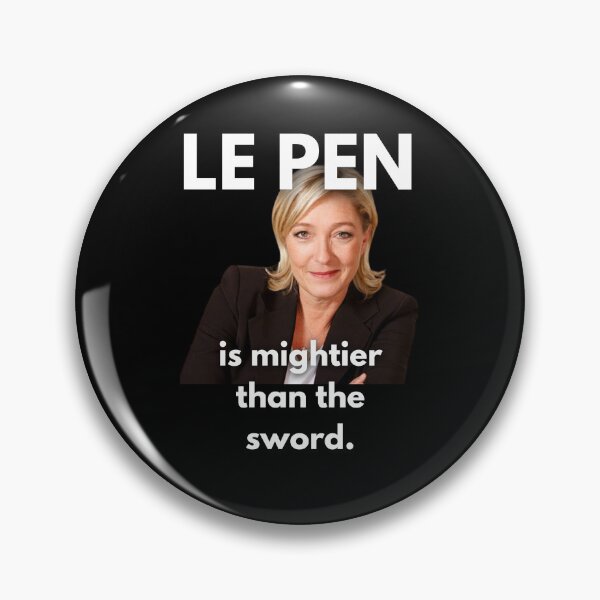 Item preview, Le Pen Is Mightier Than The Sword designed and sold by Flirt-Teez.