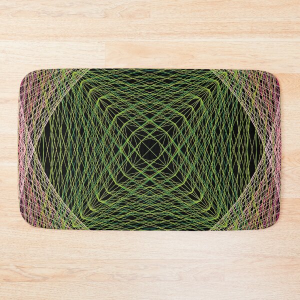 Item preview, Rectangular Pattern #5 Morph C [13296-GreensPinks-BB] designed and sold by LottMultimedia.