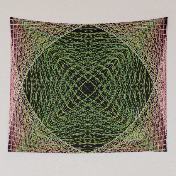 Item preview, Rectangular Pattern #5 Morph C [13296-GreensPinks-BB] designed and sold by LottMultimedia.