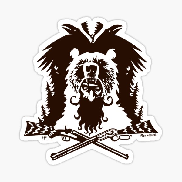 The Mad Trapper Sticker