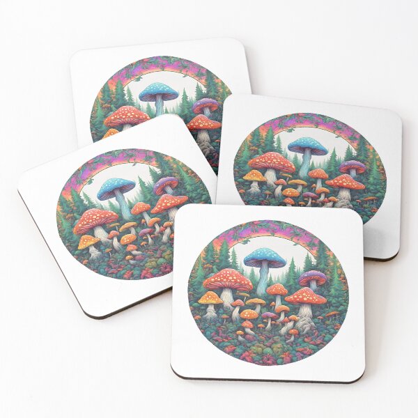 Item preview, Psychedelic Mushrooms  designed and sold by CharmStudio.