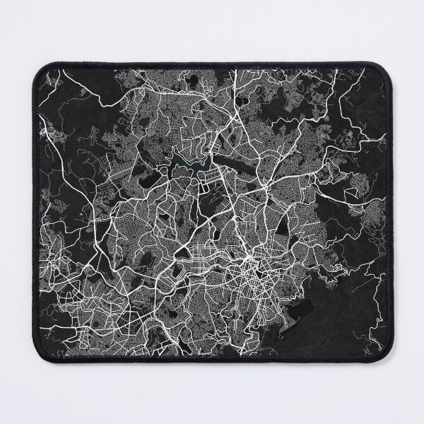 Item preview, Belo Horizonte City Map of Minas Gerais, Brazil - Dark designed and sold by deMAP.