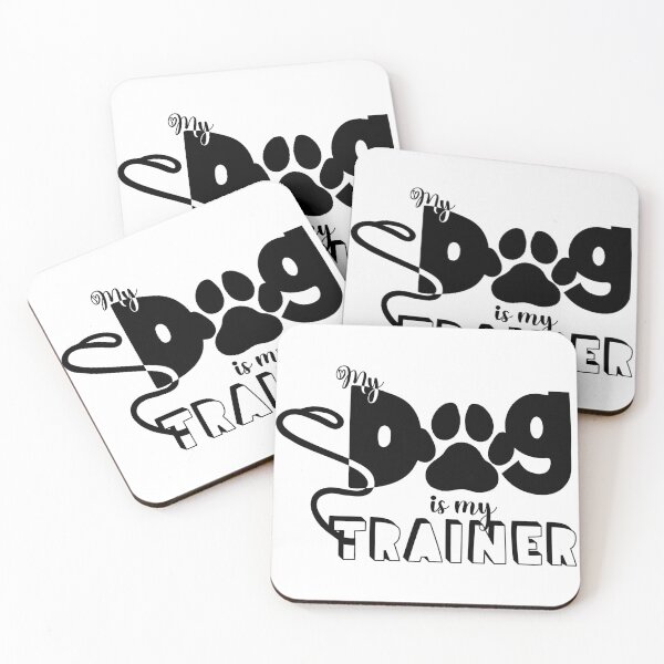 Item preview, My Dog is My Trainer designed and sold by HeidiMyersArt.