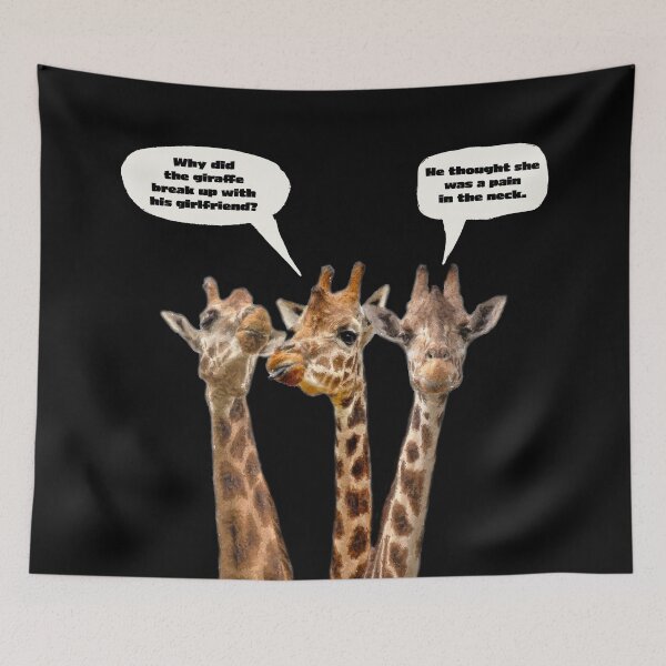 Item preview, The Giraffe Girlfriend - There is Elegance in Height designed and sold by Michael van der Hoorn.