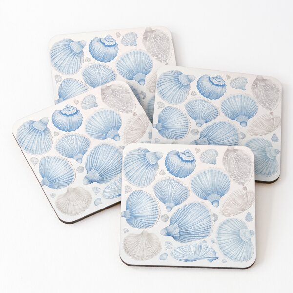 Item preview, Sandy seashells II designed and sold by hamptonstyle.