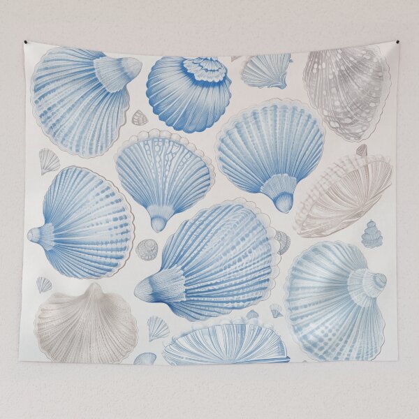 Item preview, Sandy seashells II designed and sold by hamptonstyle.