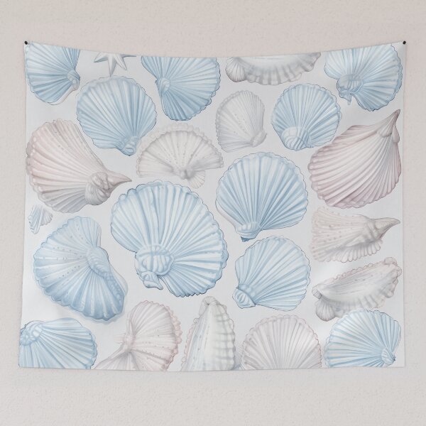 Item preview, Sandy seashells III designed and sold by hamptonstyle.