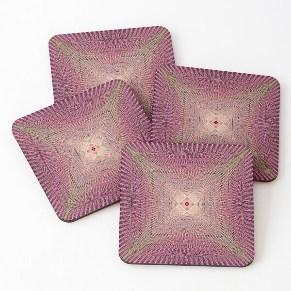 Item preview, Rectangular Pattern #5 Morph C [13896-GreensPinks-BB] designed and sold by LottMultimedia.