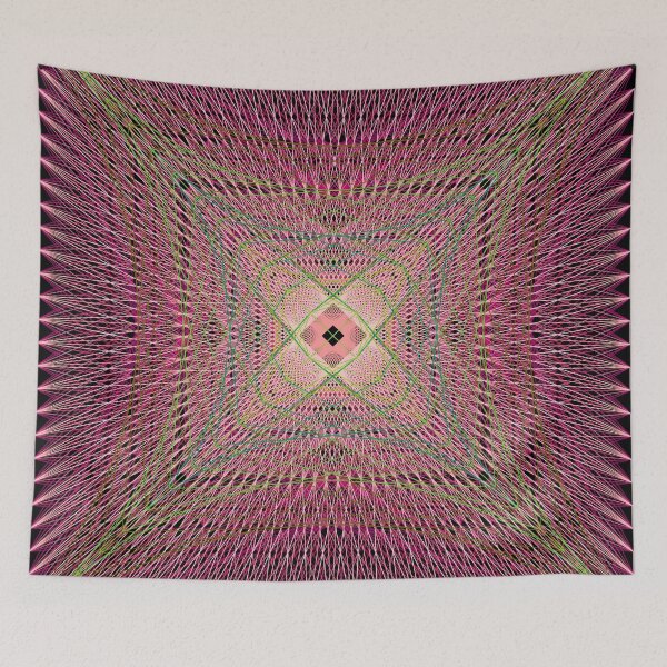 Item preview, Rectangular Pattern #5 Morph C [13896-GreensPinks-BB] designed and sold by LottMultimedia.