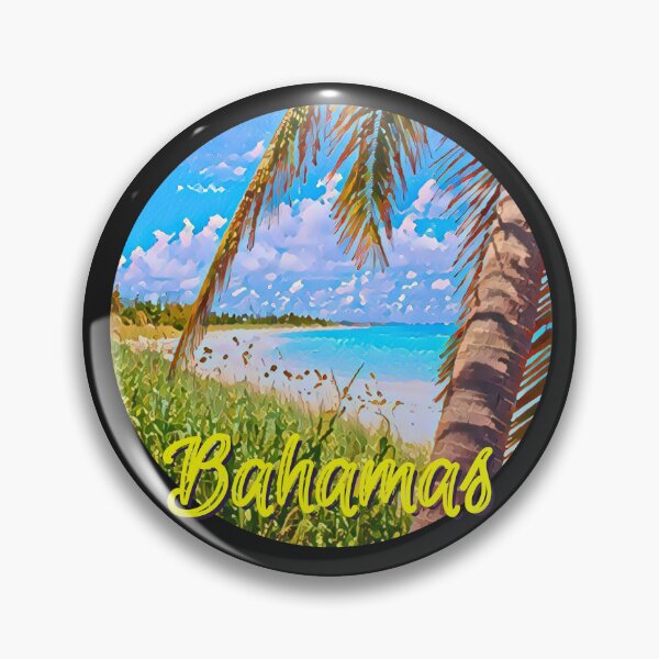 Item preview, Bahamas Retro T Shirt / Sticker designed and sold by Designsleashed.