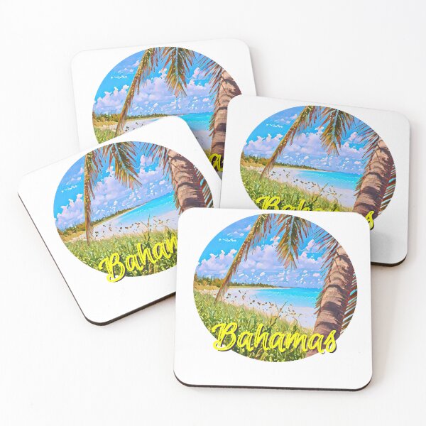 Item preview, Bahamas Retro T Shirt / Sticker designed and sold by Designsleashed.