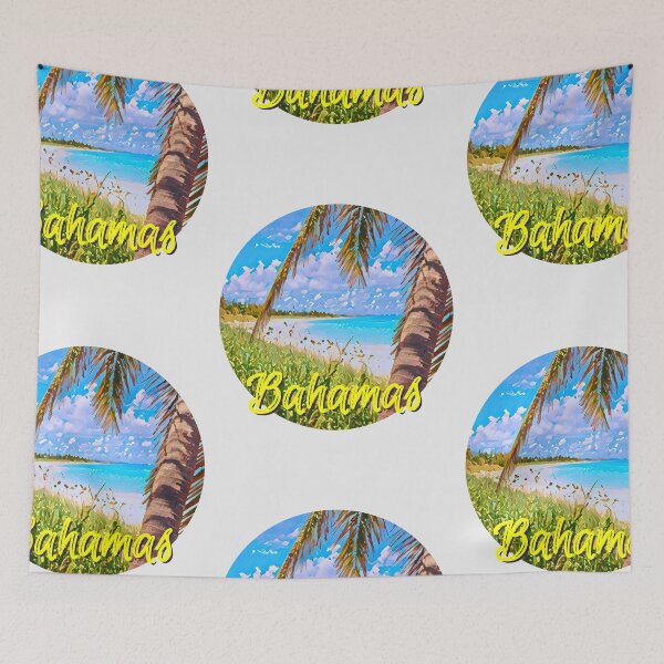 Item preview, Bahamas Retro T Shirt / Sticker designed and sold by Designsleashed.