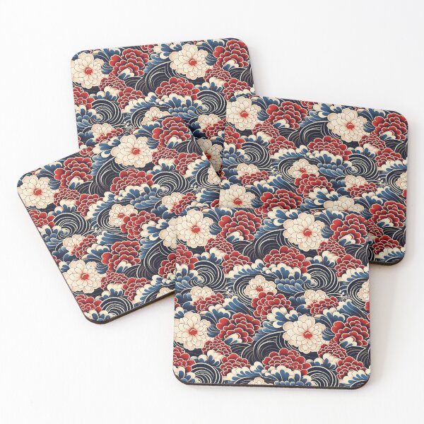 Item preview, Traditional Japanese Style Pattern designed and sold by Sototos® ⭐⭐⭐⭐⭐.