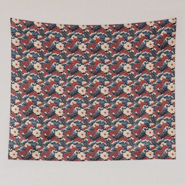 Item preview, Traditional Japanese Style Pattern designed and sold by Sototos® ⭐⭐⭐⭐⭐.