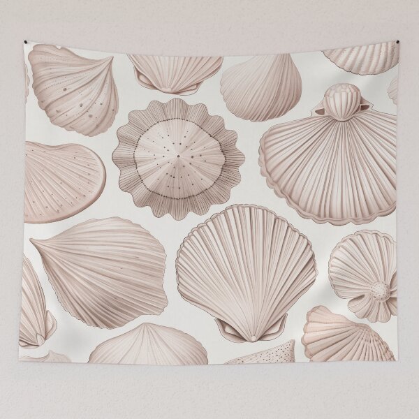 Item preview, Moody seashells designed and sold by hamptonstyle.
