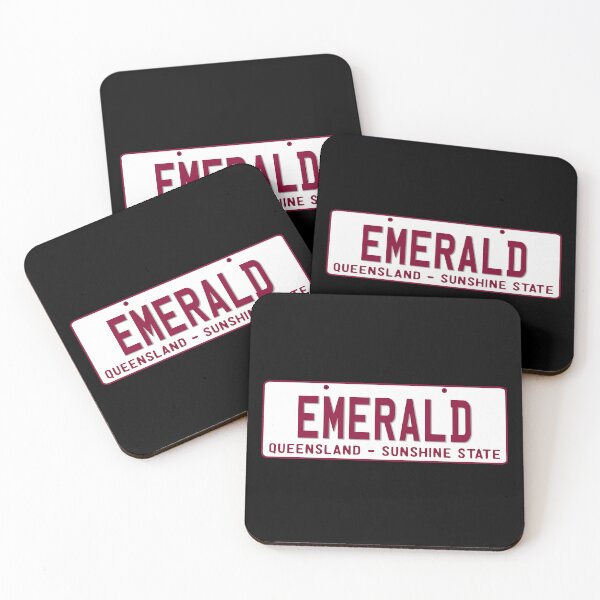 Item preview, Emerald Queensland Australia License Plate designed and sold by BahayProduction.