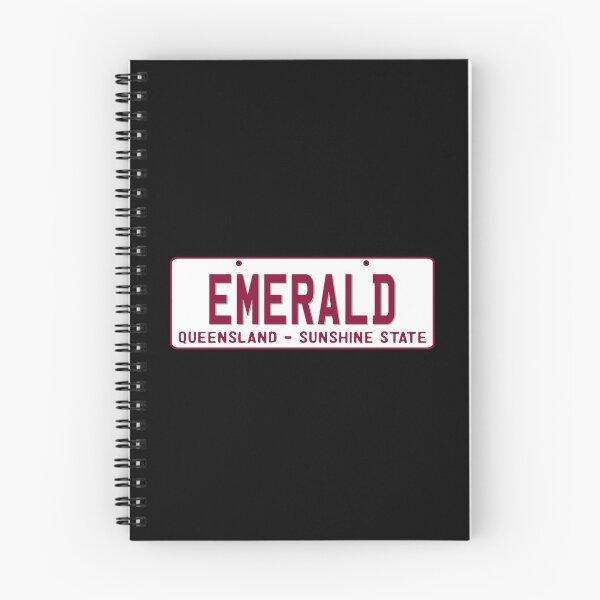 Item preview, Emerald Queensland Australia License Plate designed and sold by BahayProduction.