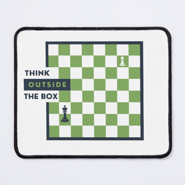 Item preview, Think Outside The Box - Blue designed and sold by ChessiShop.