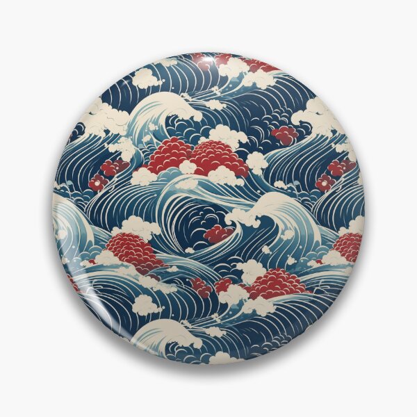 Item preview, Traditional Japanese Style Pattern designed and sold by Sototos® ⭐⭐⭐⭐⭐.