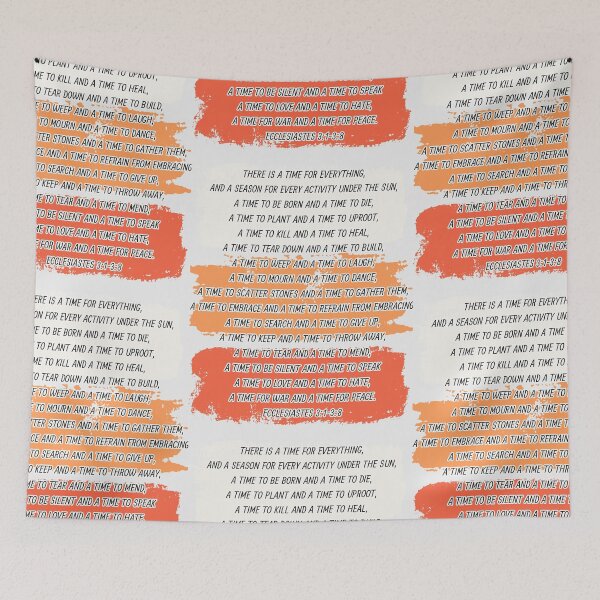 Item preview, Lovely Bible Quotes Sticker /  Ecclesiastes 3:1-3:8 designed and sold by Designsleashed.