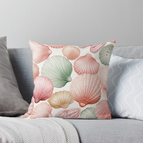 Item preview, Pastel seashells designed and sold by hamptonstyle.