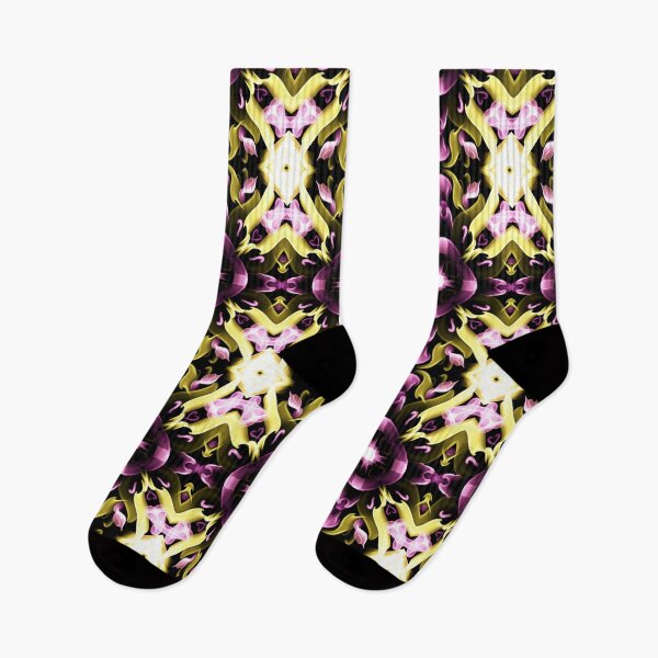 Item preview, Gorgeous Beautiful, Colorful, aglow, Happy Hand-drawn Design in Yellows and Pinks designed and sold by Victoria Rose.