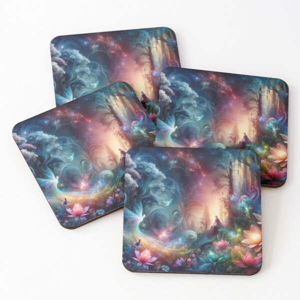 Item preview, Enchanted Forest of Luminescent Wonders designed and sold by SunkenCost.