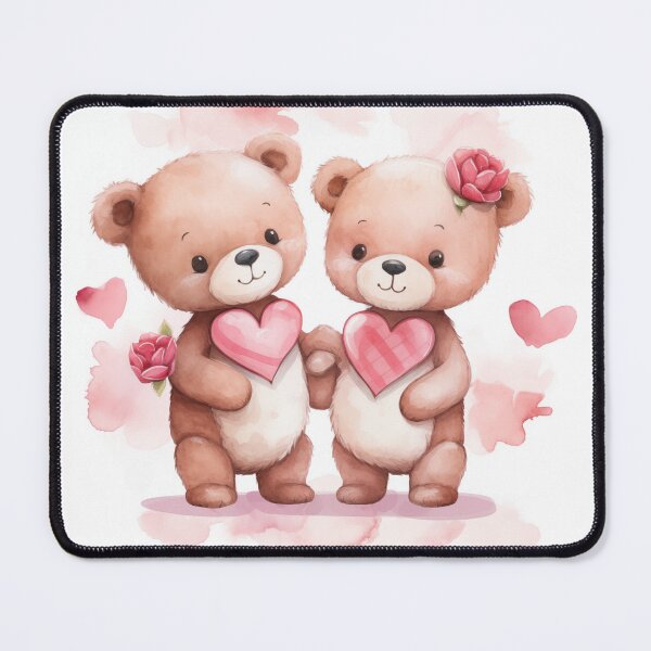 Item preview, Cute Valentine's Day Bear - Selection 6 designed and sold by ArtsyChaosArt.