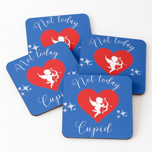 Item preview, Not today cupid funny vday designed and sold by PhoeniXDreamer.
