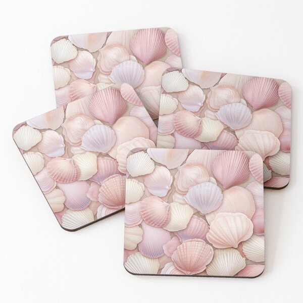 Item preview, Pastel seashells II designed and sold by hamptonstyle.