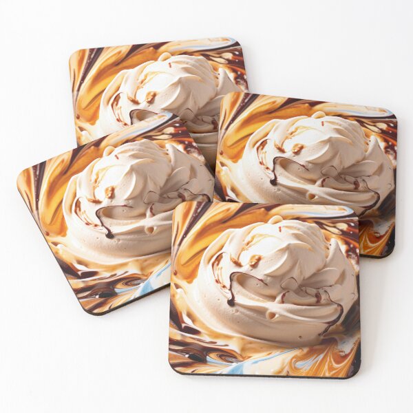 Item preview, Vanilla Chocolate Whirl -Vanilla & Chocolate- Art designed and sold by lematworks.