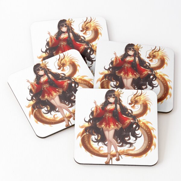 Item preview, Girl and Dragon of Chinese New Year designed and sold by jakkapan Tunyajaroen.