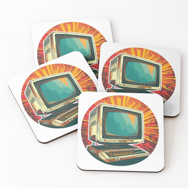 Item preview, Retro PC sticker art designed and sold by BLACKJAZ.