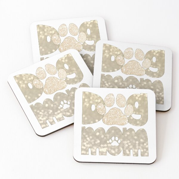 Item preview, Dog Mom Champagne Glitter designed and sold by HeidiMyersArt.