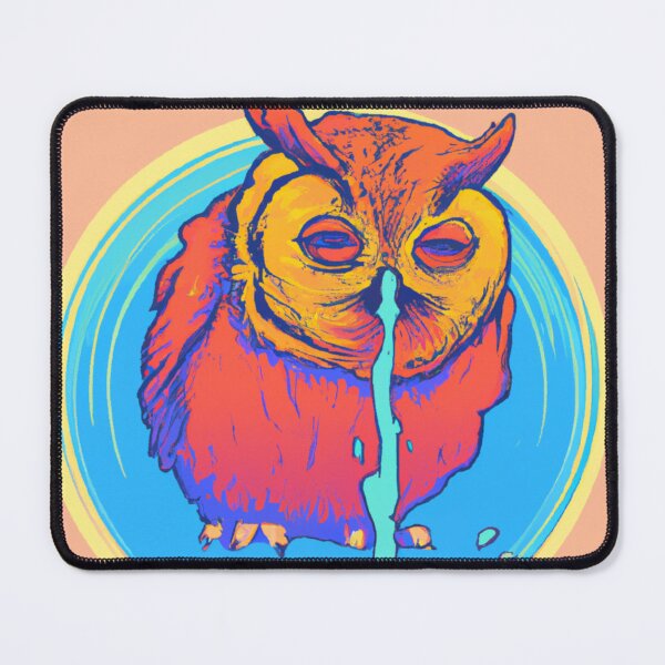 Item preview, Water fountain owl-Edited AI generated art designed and sold by Frostp.